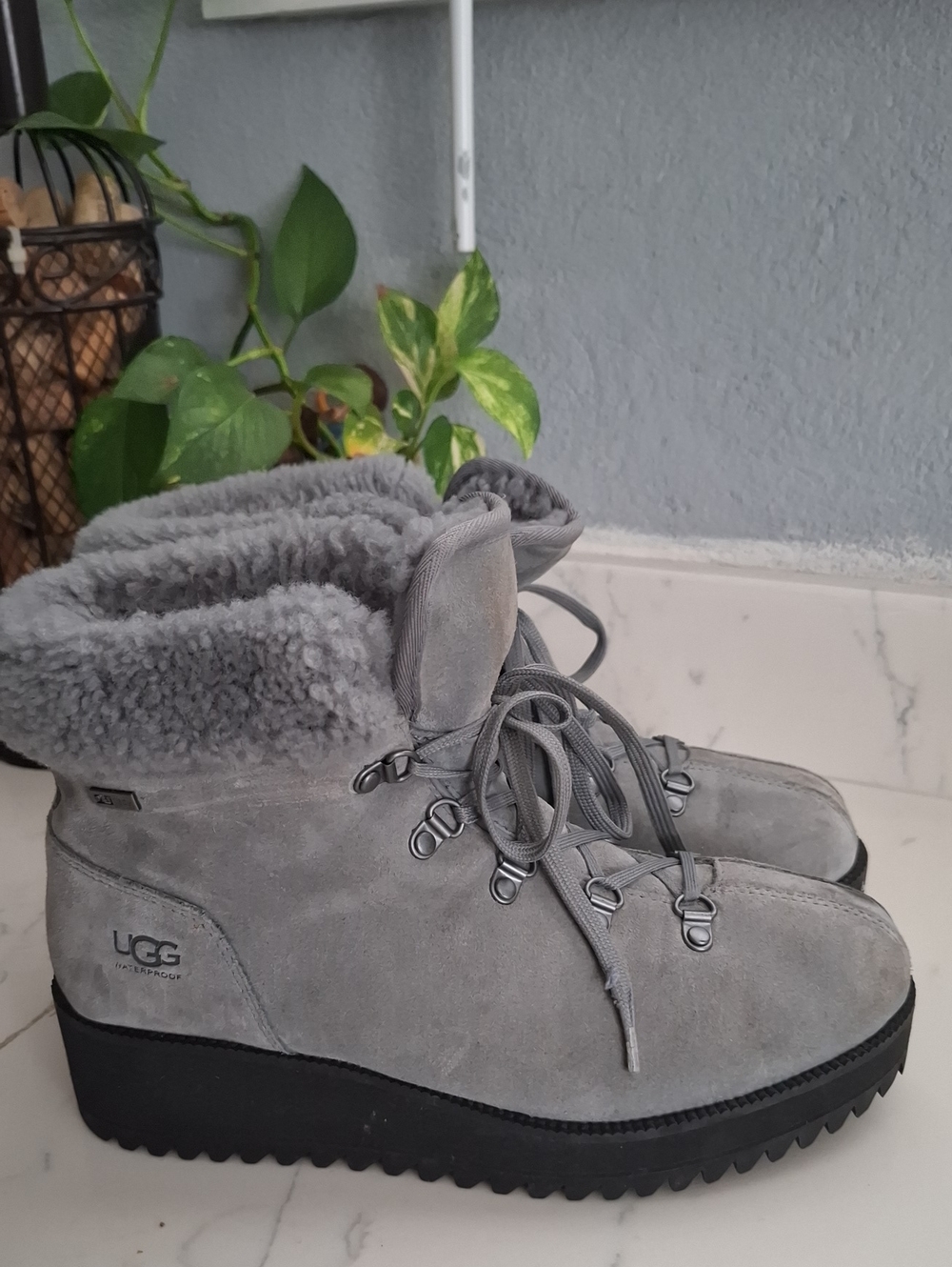 Ugg Birch Women With Laces For Winter